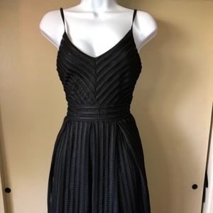 Black cocktail dress